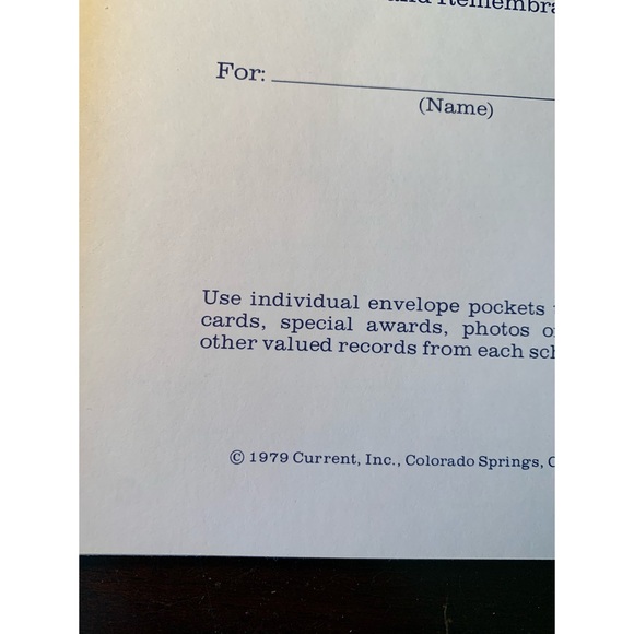 vintage 1979 current school memories memory book - Picture 4 of 15